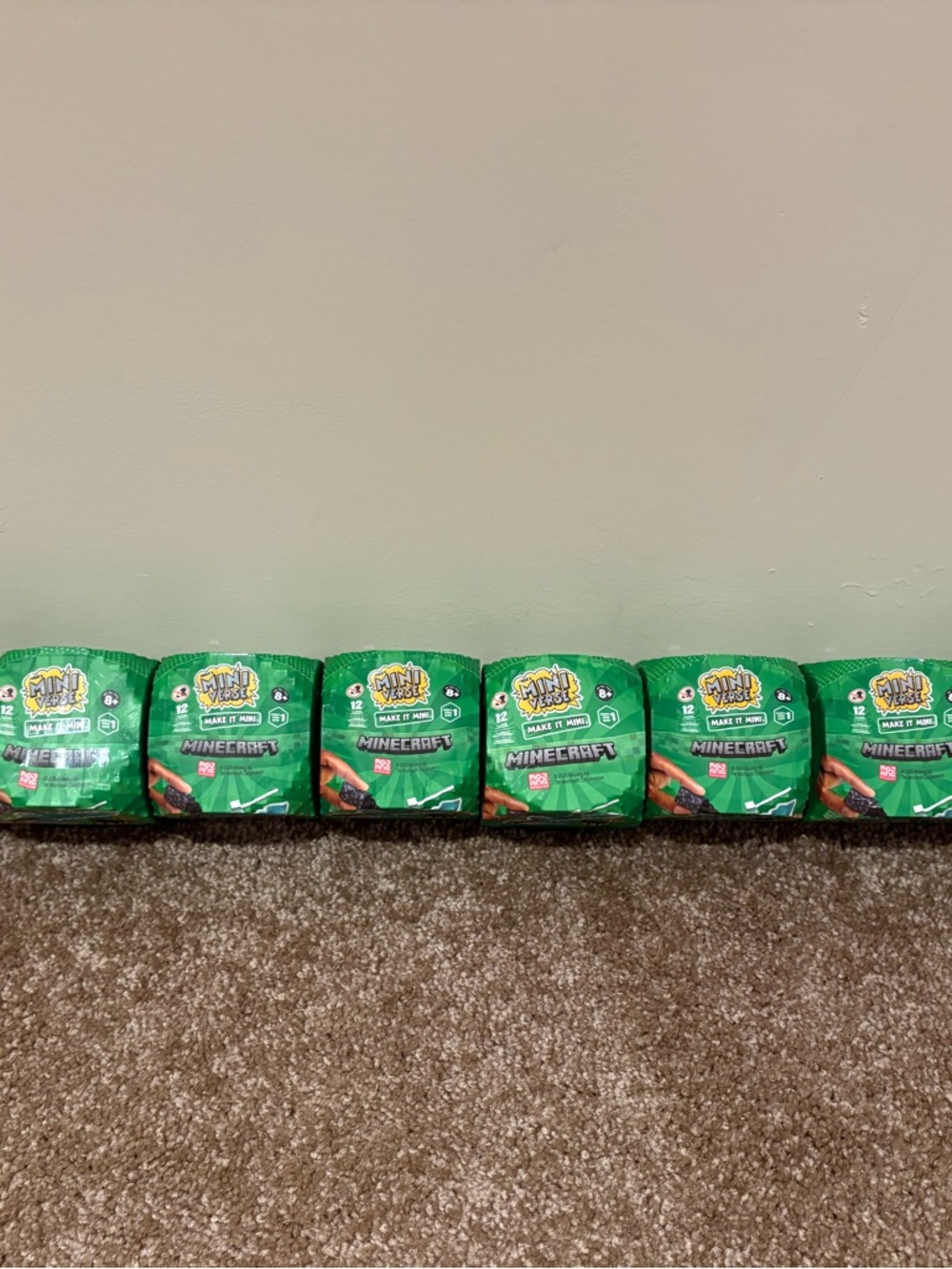 Miniverse Make it Mini Minecraft - Lot of 8